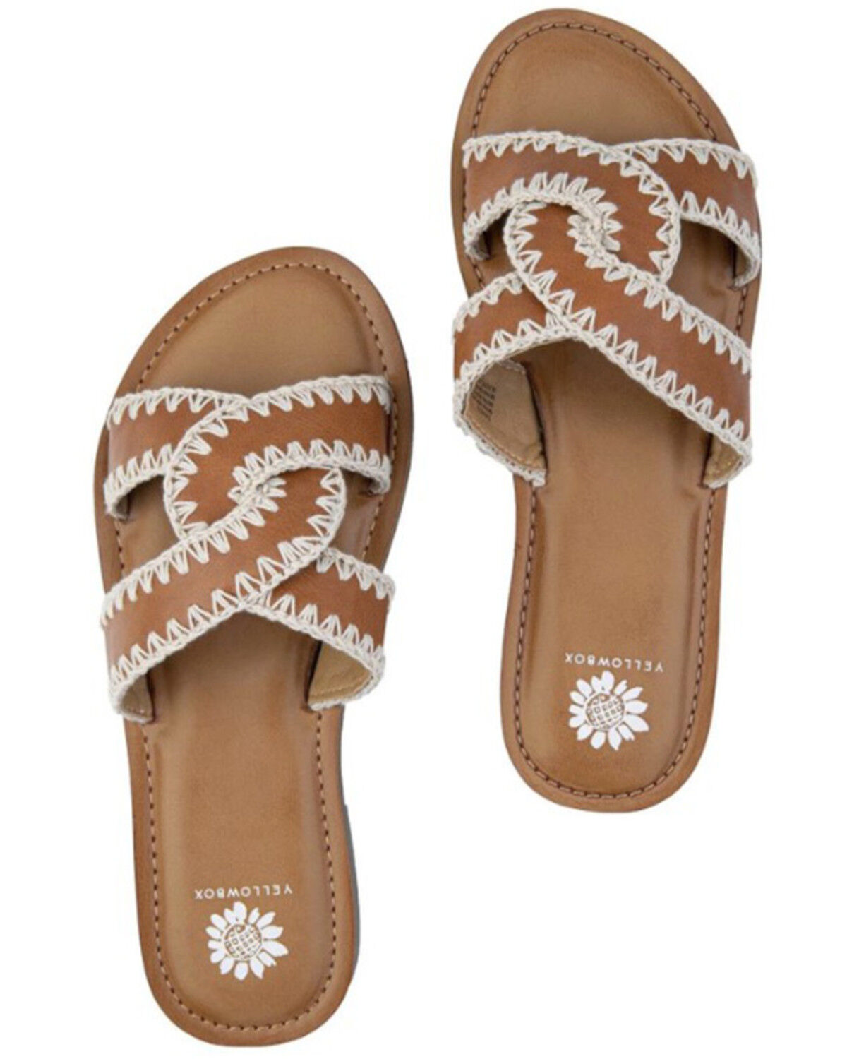 Image #4 - Yellow Box Women's Dandie Sandals, Tan, hi-res