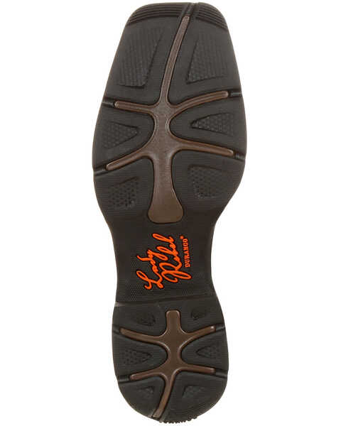 Image #7 - Durango Women's Rebel Waterproof Western Work Boots - Composite Toe , Brown, hi-res