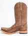 Cody James Men's Python Western Boots - Square Toe, Brown, hi-res
