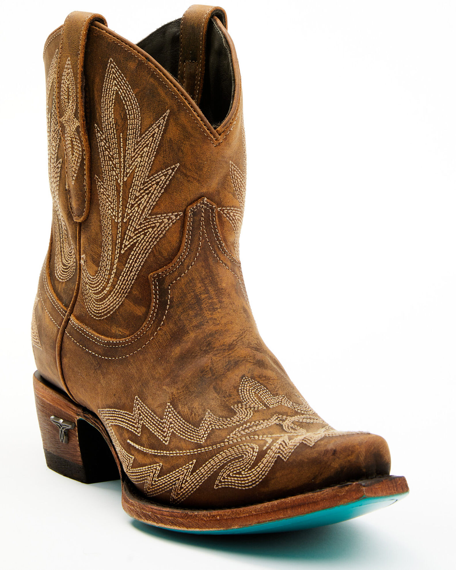 Lane Women s Lexington Western Booties Snip Toe Sheplers