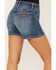 Image #4 - Wrangler Retro Women's Medium Wash Mid Fold Shorts, Blue, hi-res