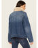 Image #4 - Idyllwind Women's Alcott Reversible Denim / Blanket Jacket , Medium Wash, hi-res