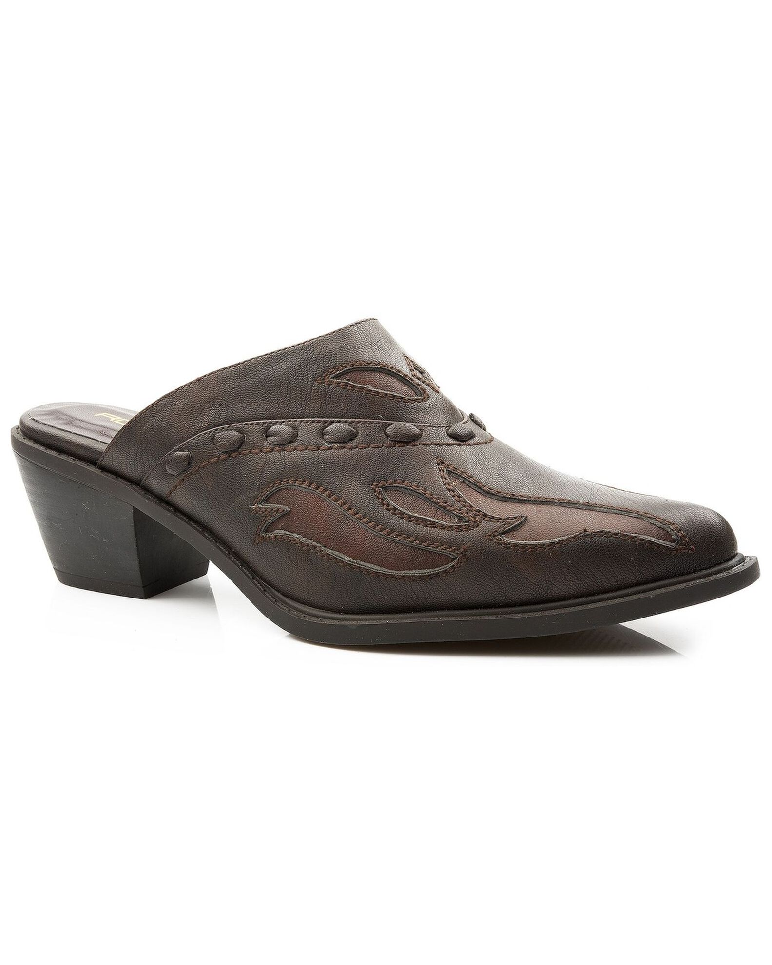 Western mules and slides top