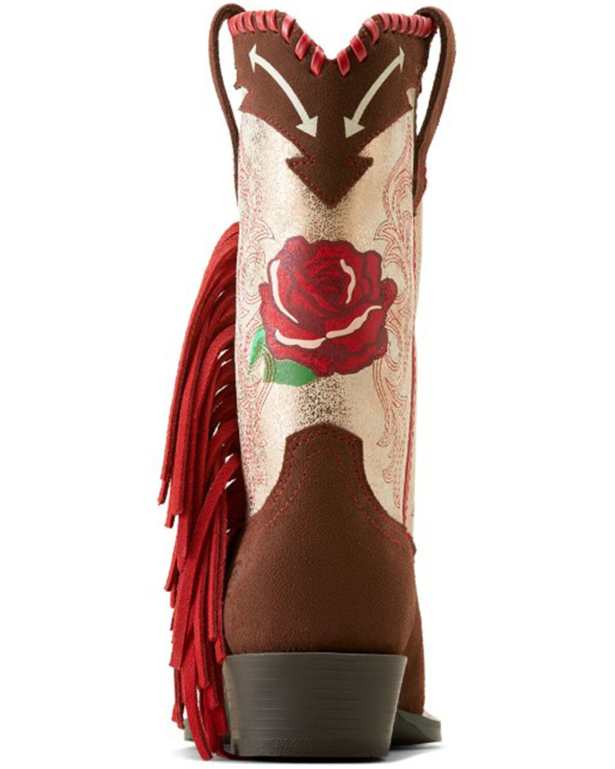 Image #3 - Ariat X Rodeo Quincy Girls' Futurity Western Boots - Square Toe, Brown, hi-res