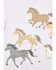 Image #2 - John Deere Toddler Girls' Wrap Wild Horses Long Sleeve Graphic Tee, Lavender, hi-res