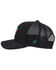 Image #3 - Hooey Men's Punchy Patch Logo Trucker Cap , Black, hi-res