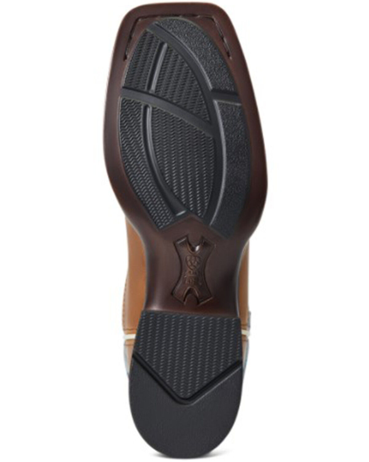 Image #5 - Ariat Women's Almond Buff & Baby Blue Eyes Edgewood Bantamweight Western Performance Boots - Broad Square Toe, Brown, hi-res