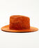 Image #3 - Shyanne Women's Vented Straw Fedora, Rust Copper, hi-res