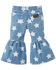 Image #2 - Wrangler Toddler Girls' Star Print Flare Jeans , Blue, hi-res