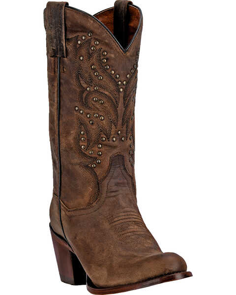 Image #1 - Dan Post Melba Bay Apache Cowgirl Boots - Round Toe, , hi-res
