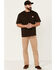 Image #1 - Wrangler Retro Men's Slim Stretch Straight Jeans, Light Brown, hi-res