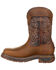 Image #3 - Rocky Men's Iron Skull Waterproof Western Boots - Composite Toe, Chestnut, hi-res