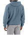 Image #2 - Carhartt Men's Loose Fit Midweight Logo Sleeve Graphic Hooded Sweatshirt, Light Blue, hi-res