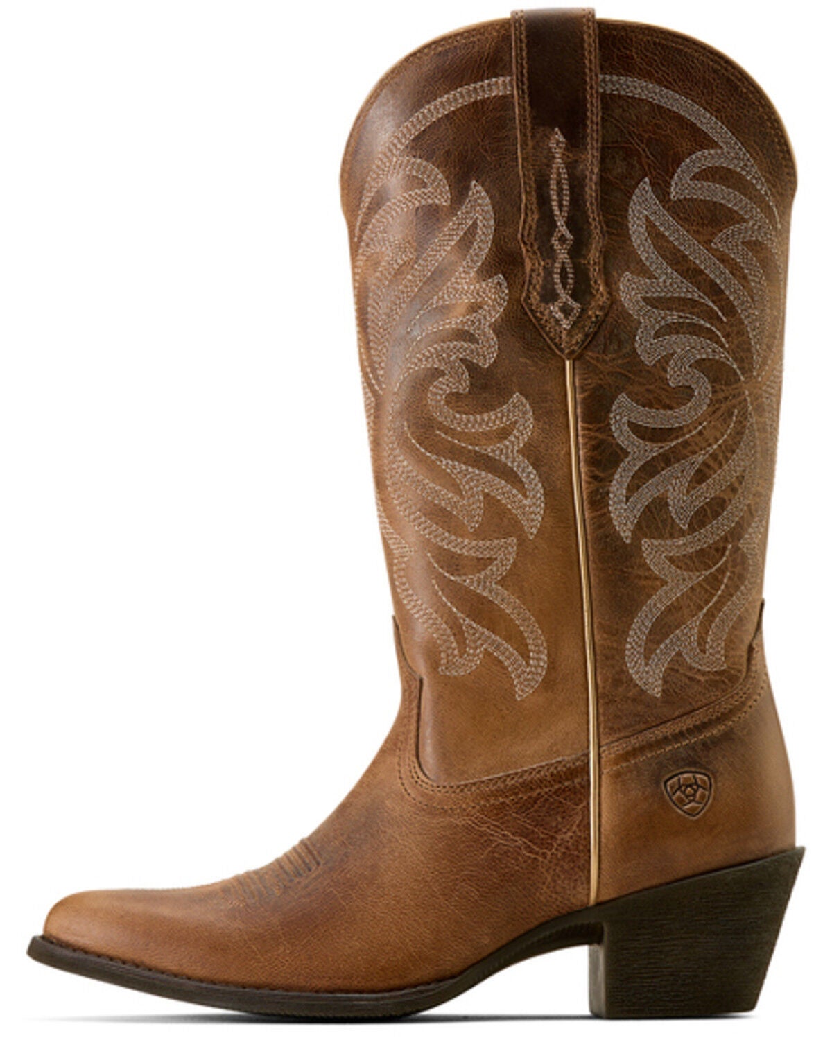 Image #2 - Ariat Women's Heritage Western Performance Western Boots - Round Toe, Tan, hi-res