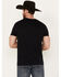 Image #4 - Wrangler Men's Long Live Mexico Short Sleeve Graphic T-Shirt, Black, hi-res