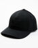 Image #1 - Black Clover Men's Nation 16 Solid Ball Cap, Black, hi-res