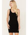 Image #3 - Spell Women's Sunray Knit Mini Dress, Black, hi-res