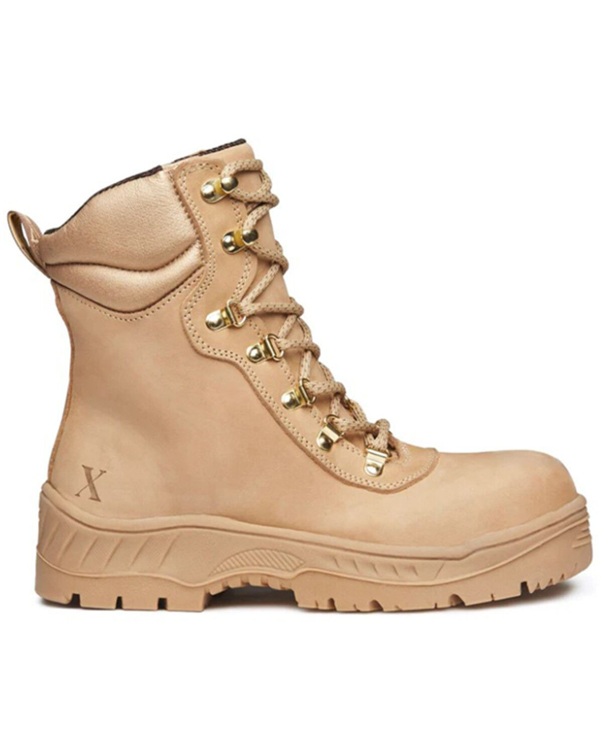 Image #2 - Xena Workwear Women's 8" Horizon Work Boots - Alloy Toe, Tan, hi-res