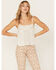 Image #2 - Shyanne Women's Beaded Cropped Cami Top, Off White, hi-res