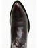 Image #6 - Cody James Men's Roland Western Boots - Round Toe, Black Cherry, hi-res