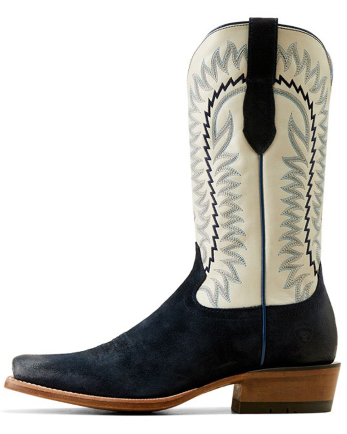 Image #2 - Ariat Men's Futurity Time Roughout Western Boots - Square Toe, Blue, hi-res