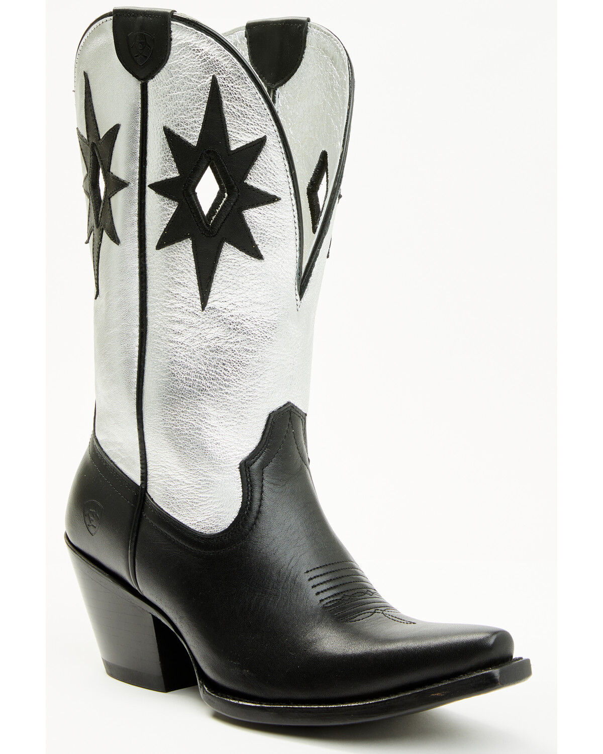 Image #1 - Ariat Women's Starlight Western Boots - Snip Toe, Black, hi-res