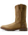 Image #2 - Ariat Men's Activator Pull-On Work Boots - Soft Toe, Brown, hi-res