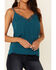 Idyllwind Women's Little Lace Cami , Blue, hi-res