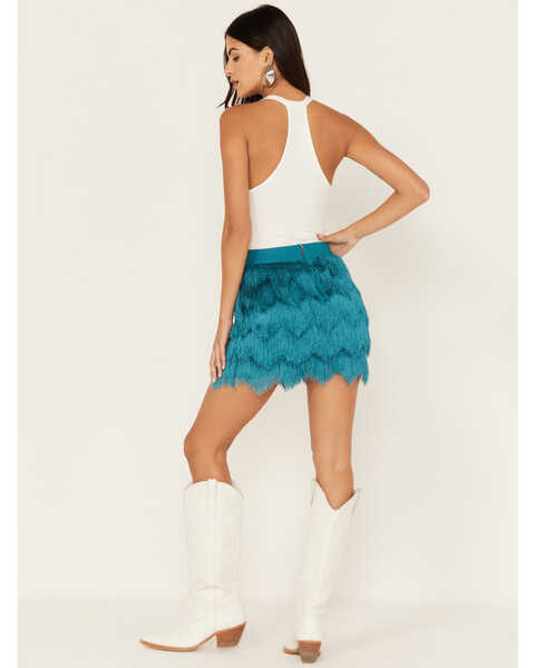 Image #3 - Shyanne Women's Fringe Flapper Mini Skirt, , hi-res