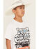 Image #2 - Luke Combs Boys' Truck Short Sleeve Graphic T-Shirt, White, hi-res