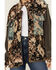 Image #3 - POL Women's Floral Long Sleeve Shacket, Black, hi-res
