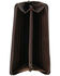 STS Ranchwear By Carroll Women's Brown Westward Ladies Bifold Wallet, Chocolate, hi-res