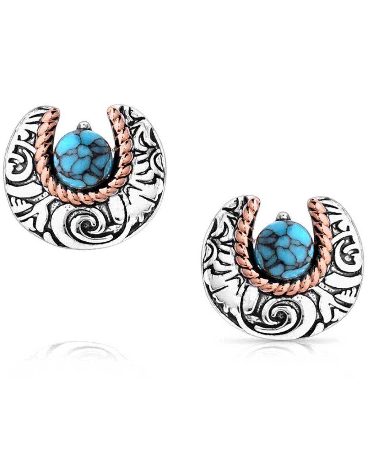 Image #1 - Montana Silversmiths Women's Luck Of The Pure Earrings, Silver, hi-res
