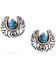 Image #1 - Montana Silversmiths Women's Luck Of The Pure Earrings, Silver, hi-res