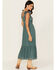 Image #4 - Trixxi Women's Smocked Waist Midi Dress, , hi-res