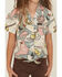 Image #3 - Wrangler X Lainey Wilson Girls' Wild Stallion Short Sleeve Snap Western Shirt, Blue, hi-res