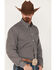 Image #1 - Cinch Men's Diamond Geo Print Long Sleeve Button-Down Western Shirt, Multi, hi-res
