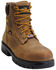 Image #1 - Thorogood Men's 6" USA Genesis Waterproof Work Boots - Nano Toe, Brown, hi-res