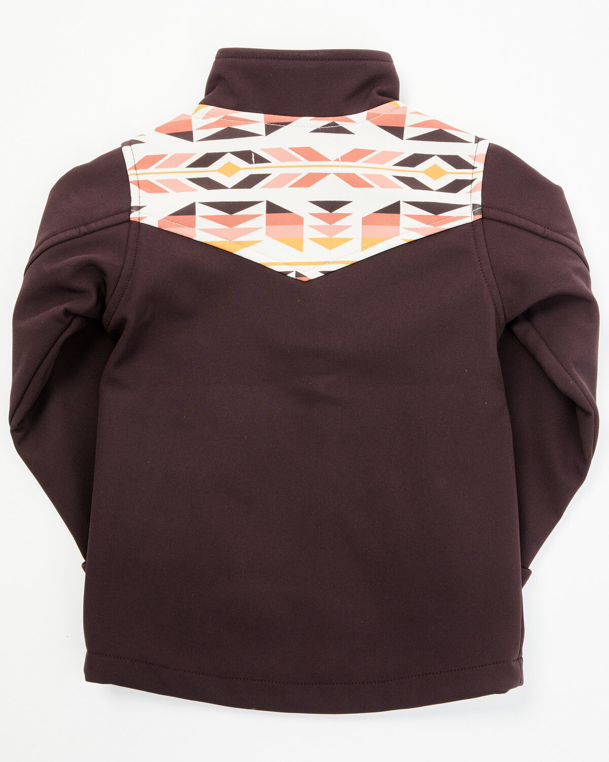 Image #3 - Shyanne Toddler Girls' Southwestern Print Softshell Jacket, Chocolate, hi-res