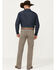 Image #3 - Ariat Men's M5 Fossil Hansen Straight Stretch Jeans, Grey, hi-res