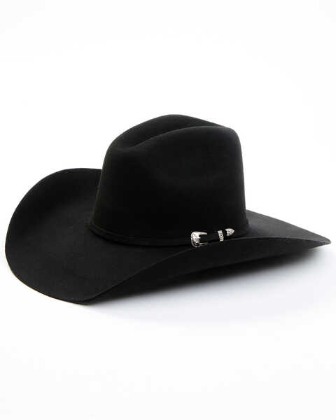 Cody James Duke 3X Felt Cowboy Hat  , Black, hi-res