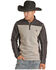 Rock & Roll Denim Men's FR Color Block 1/4 Zip Work Pullover , Navy, hi-res