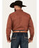 Image #4 - Cody James Men's Kenneth Southwestern Geo Print Long Sleeve Button-Down Stretch Western Shirt, Red, hi-res