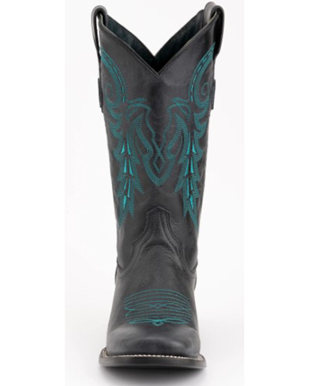 Image #4 - Ferrini Men's Blaze Western Boots - Square Toe, Black, hi-res