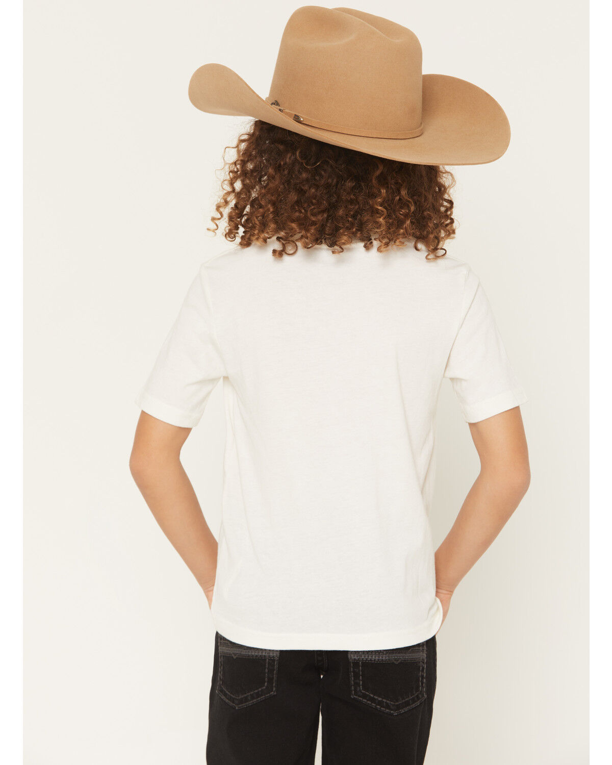 Image #4 - Wrangler Boys' Ready To Rodeo Short Sleeve Graphic T-Shirt, Cream, hi-res