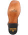 Image #7 - Dan Post Men's Exotic Cobra Western Boots - Broad Square Toe, Black, hi-res