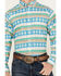 Image #3 - Ariat Men's Team Christian Horz Southwestern Striped Long Sleeve Button-Down Western Shirt - Tall, Multi, hi-res