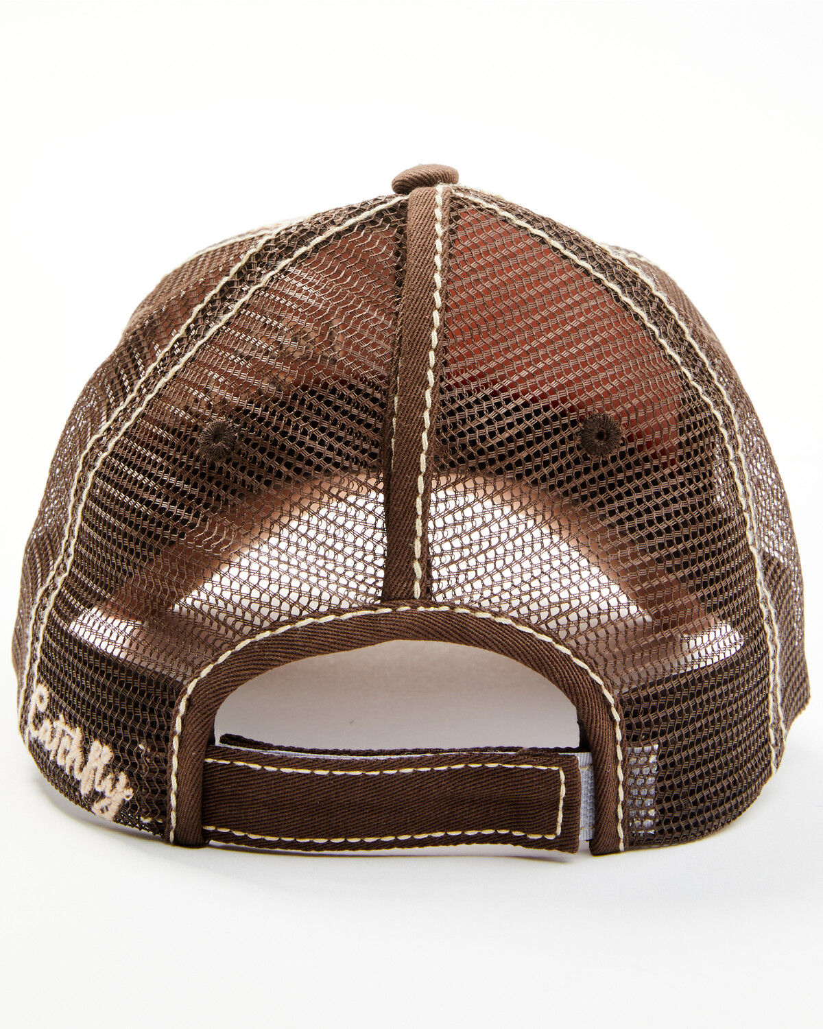 Image #3 - Catchfly Women's Let's Rodeo Ball Cap, Orange, hi-res
