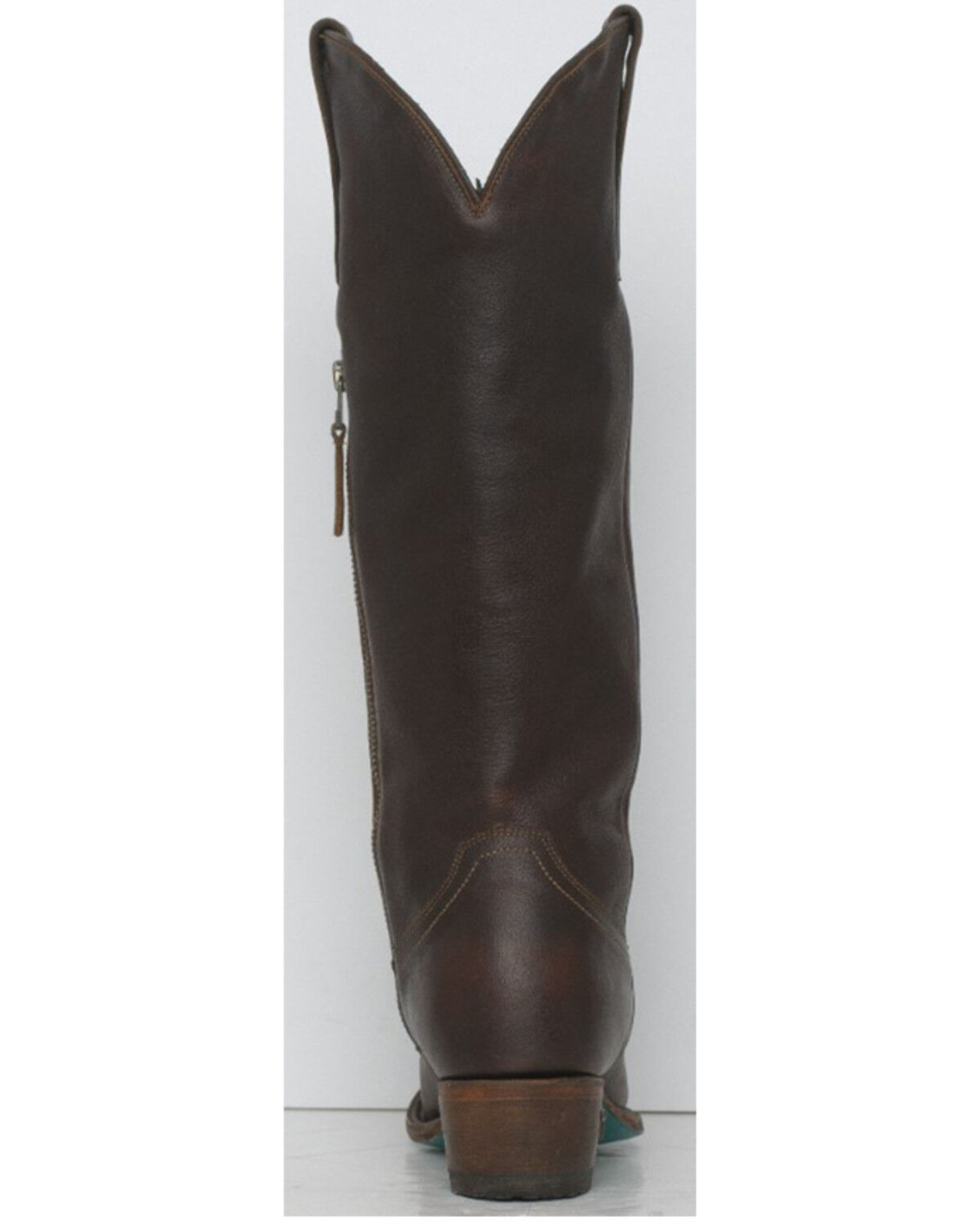 Image #5 - Lane Women's Plain Jane Tall Western Boots - Round Toe, Cognac, hi-res