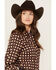 Image #2 - Cinch Women's Southwestern Long Sleeve Button Down Western Shirt, Multi, hi-res